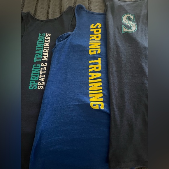 3-Lot of Seattle Mariners Spring Training Tanks - Picture 2 of 2